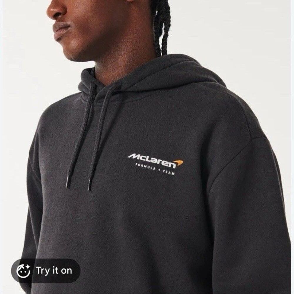 McLaren Formula 1 Team Men’s Gray Hoodie 2023 MCL60 XS